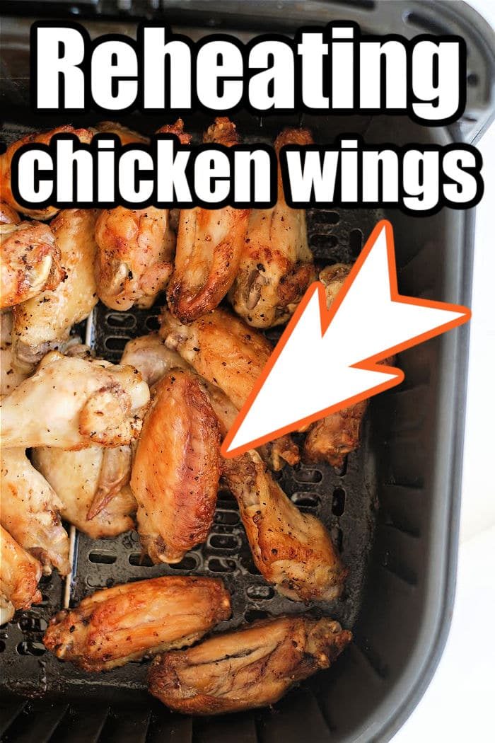 reheat chicken wings