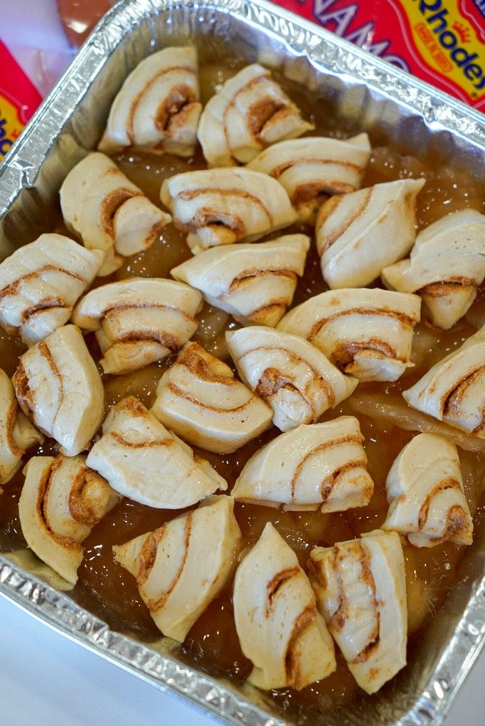 cinnamon roll bake