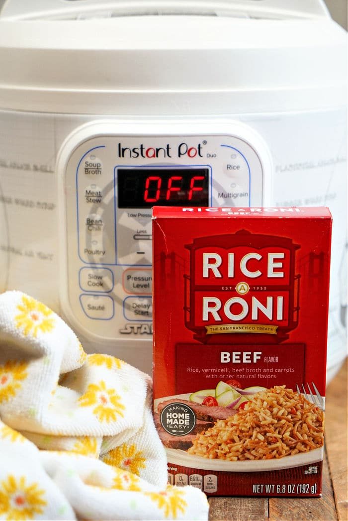 Rice a Roni Instant Pot