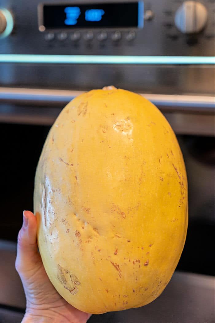 Baking Spaghetti Squash Whole
