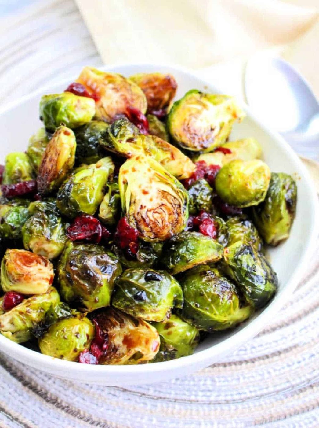 Roasted Brussel Sprouts, plus Balsamic Glaze