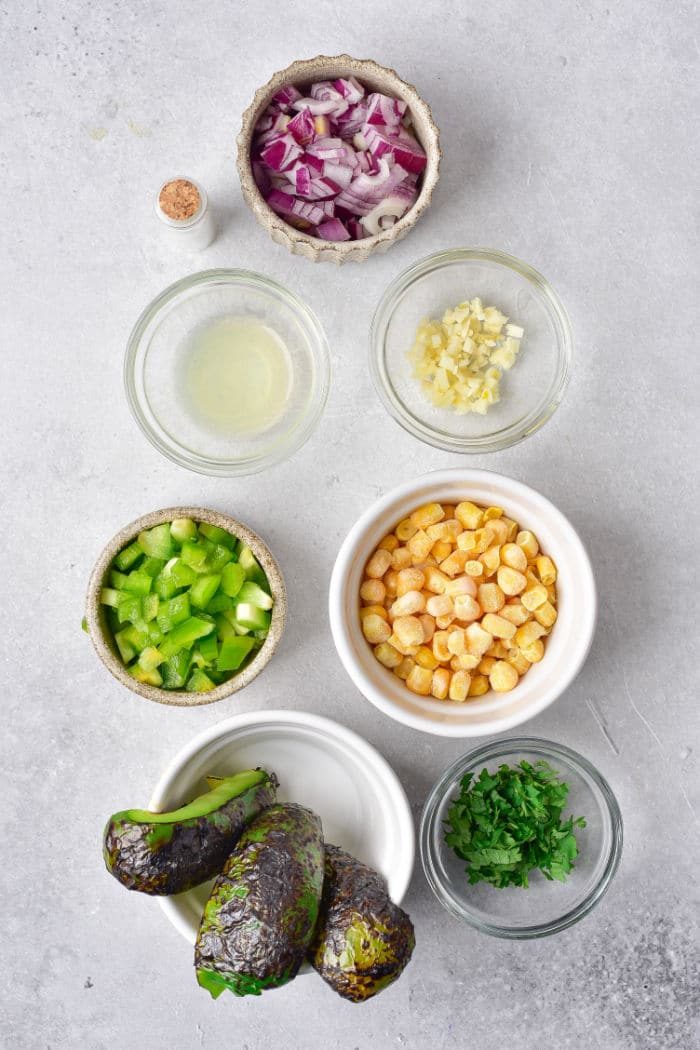 Roasted Chili Corn Salsa Chipotle