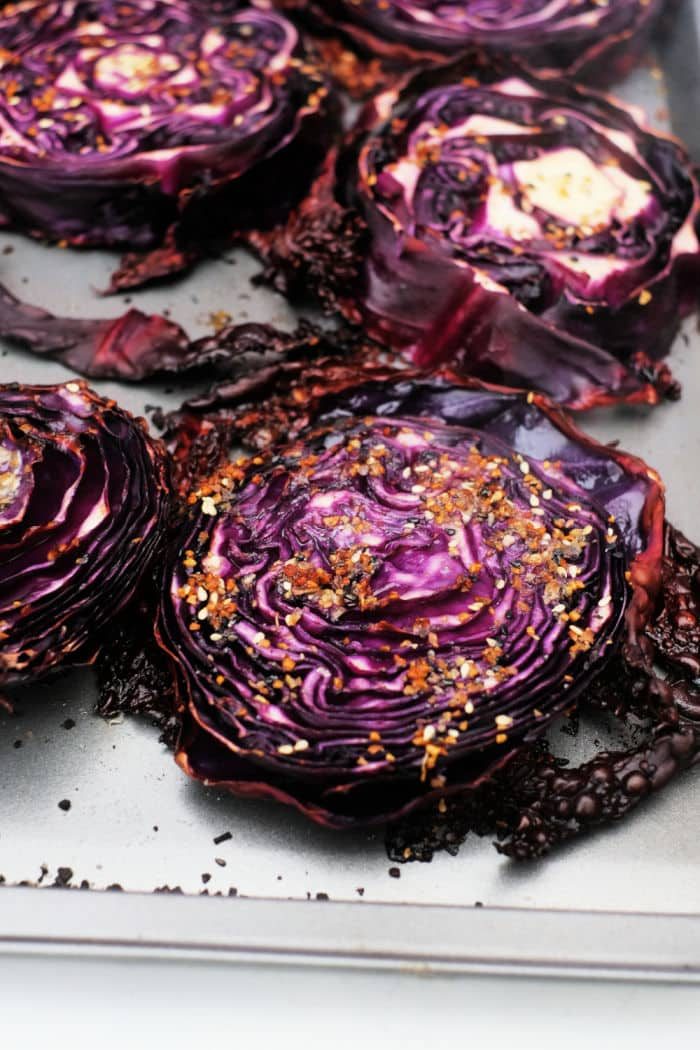 Roasted Red Cabbage