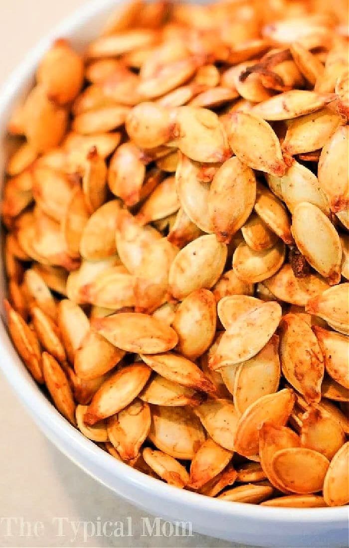 Roasting Spaghetti Squash Seeds