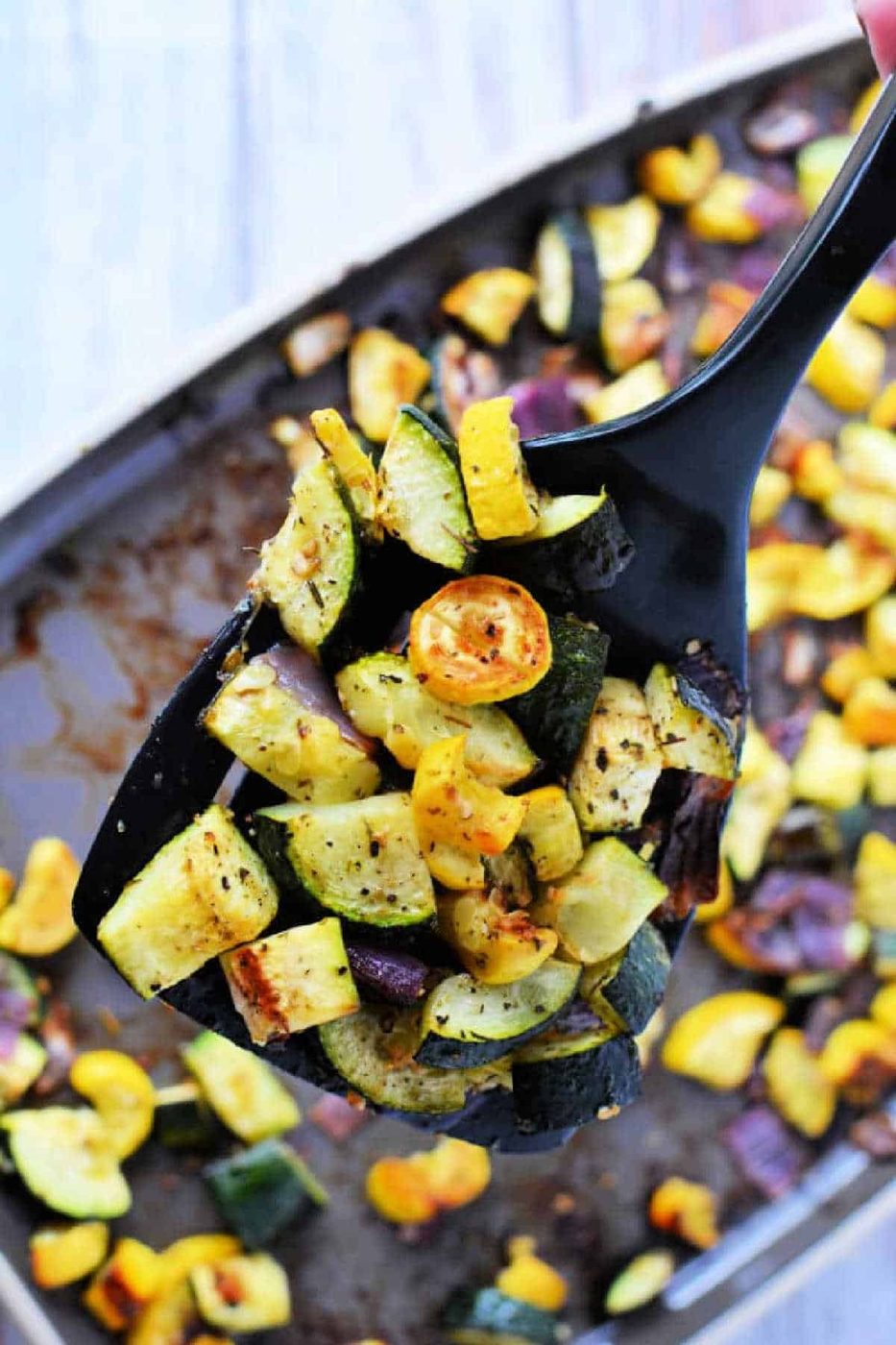 Roasted Zucchini and Squash