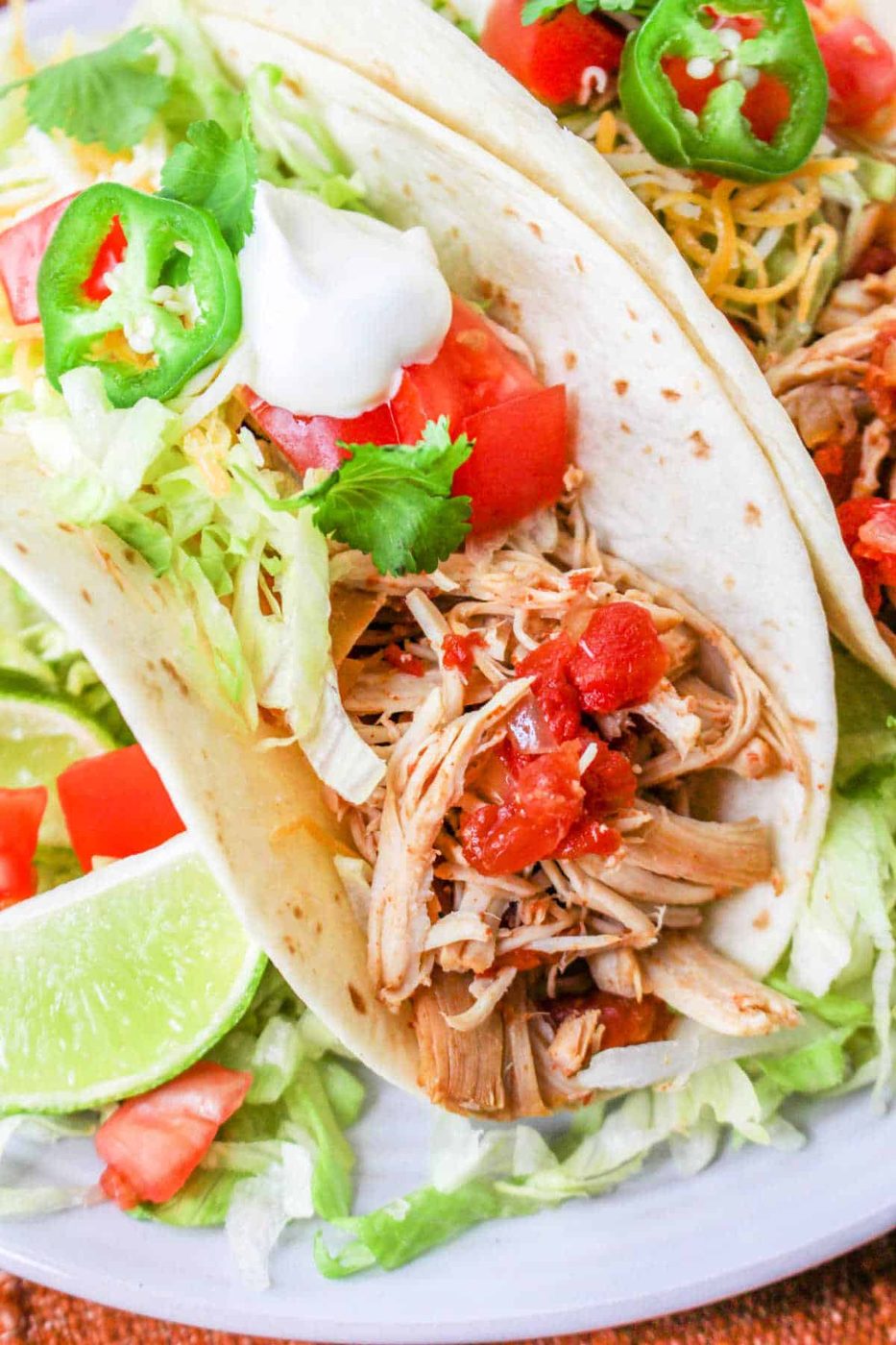 Rotel Chicken Tacos