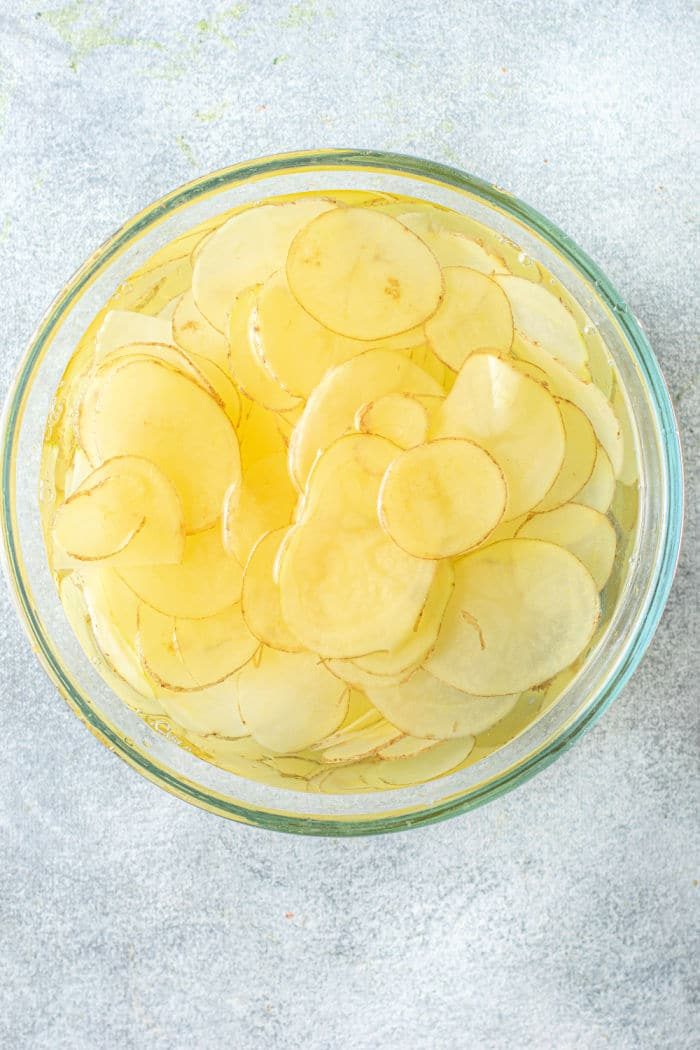how to make potato chips