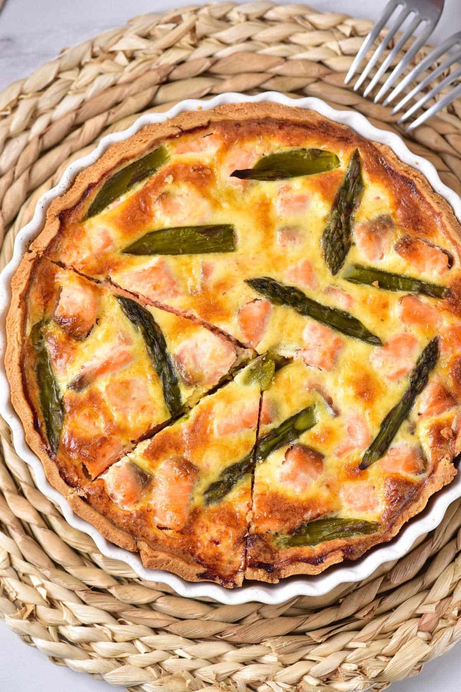 Salmon Quiche