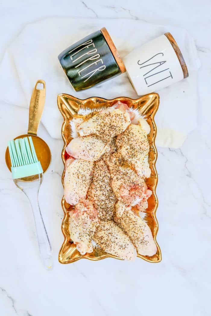 Air Fryer Salt and Pepper Chicken Wings