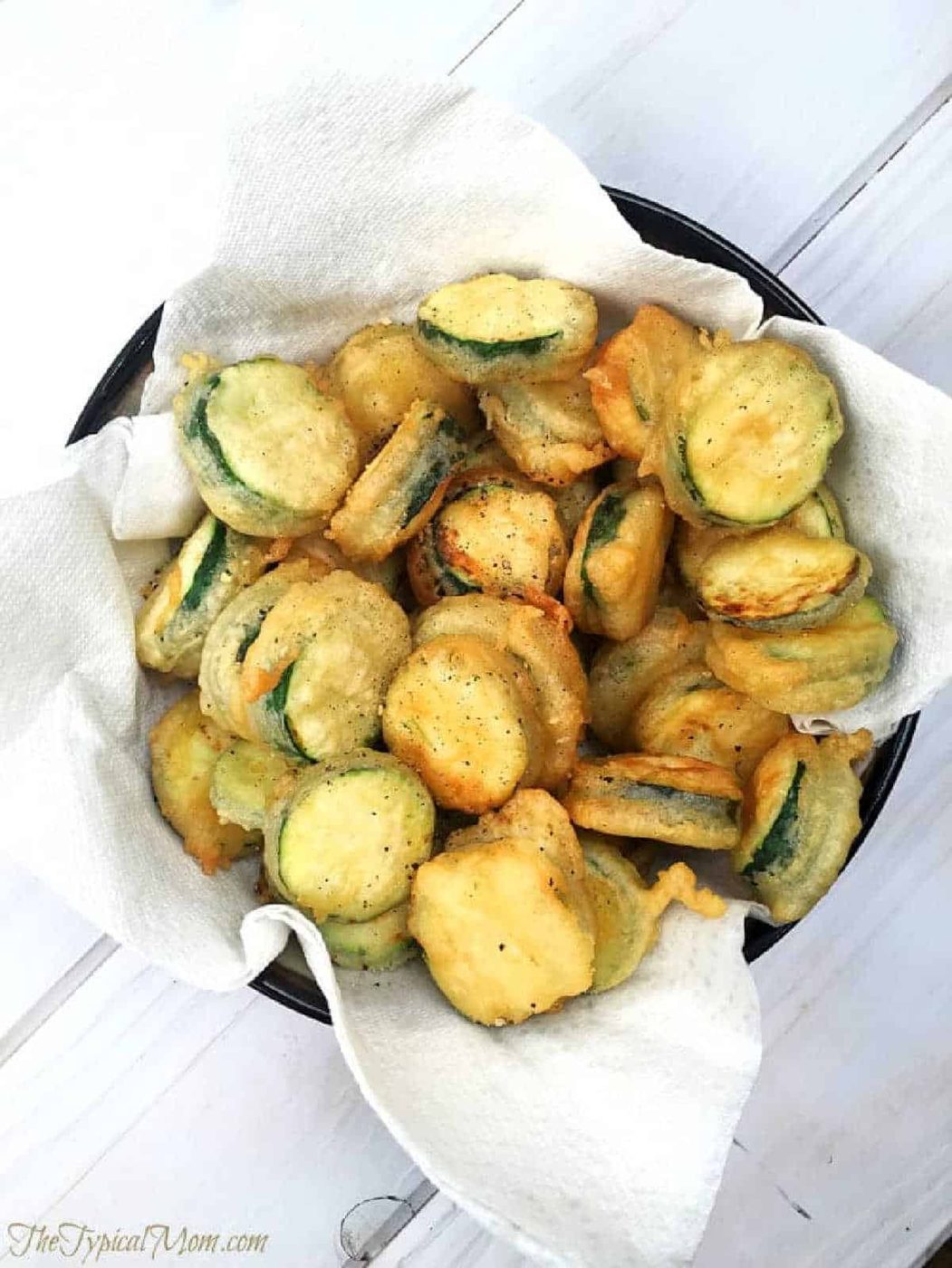 Tempura Zucchini Chips