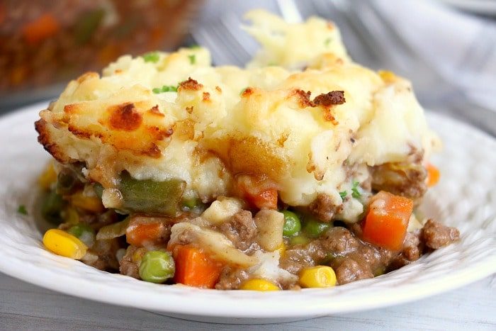 easy shepherds pie with frozen vegetables