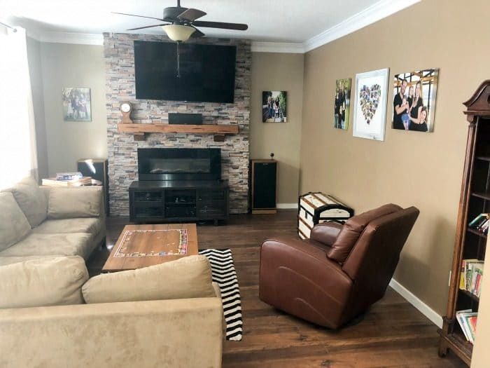diy shiplap wall