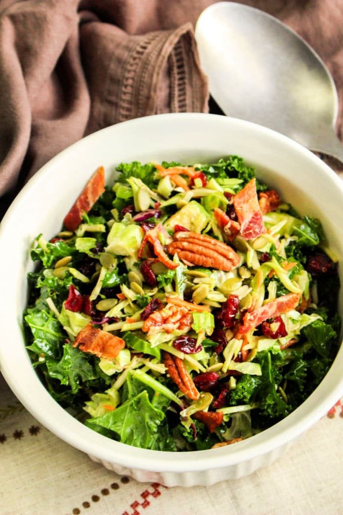 shredded Brussel Sprout Salad