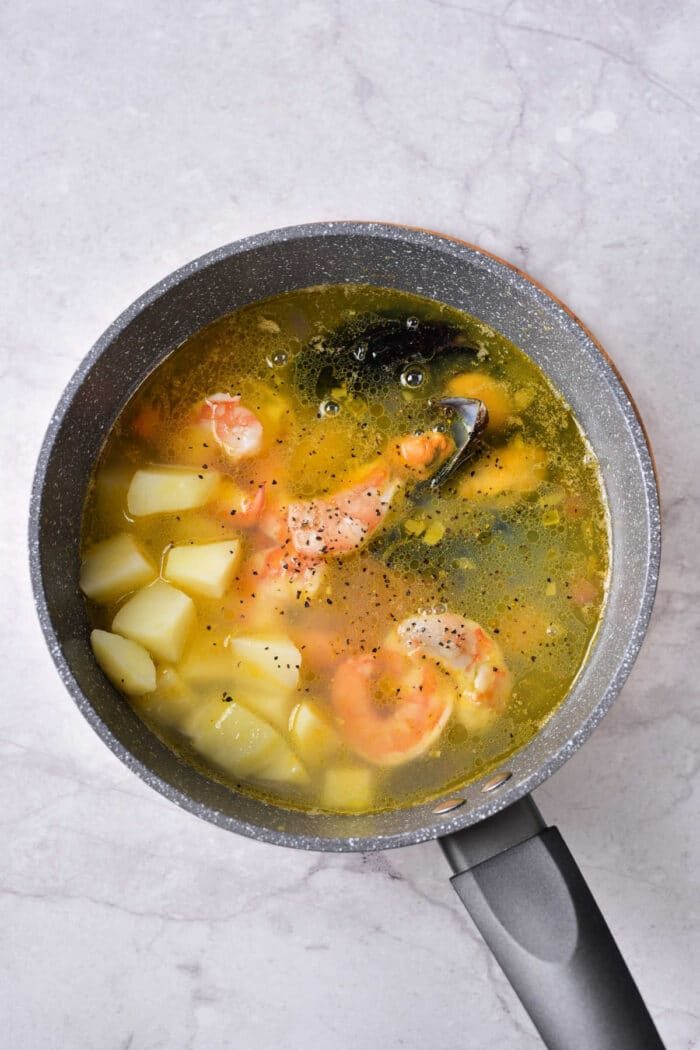 Healthy Seafood Soup