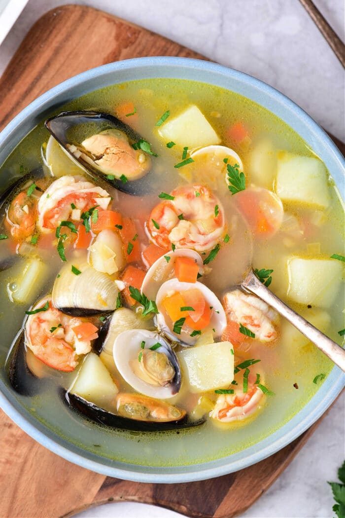 Corn and Shrimp Soup