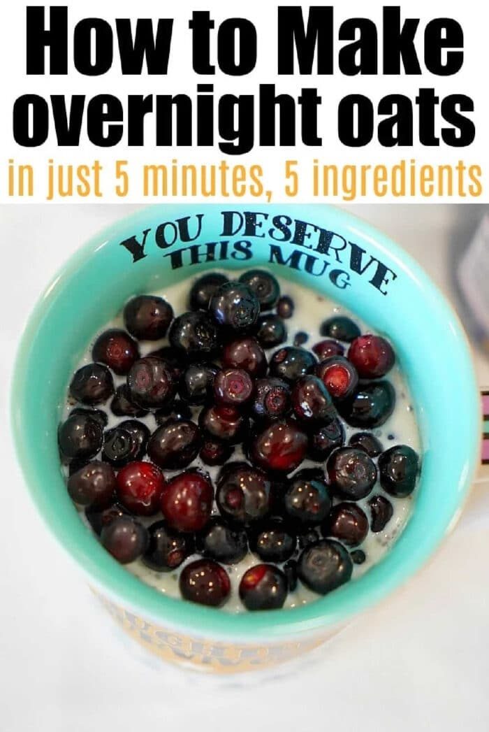 overnight oats with yogurt