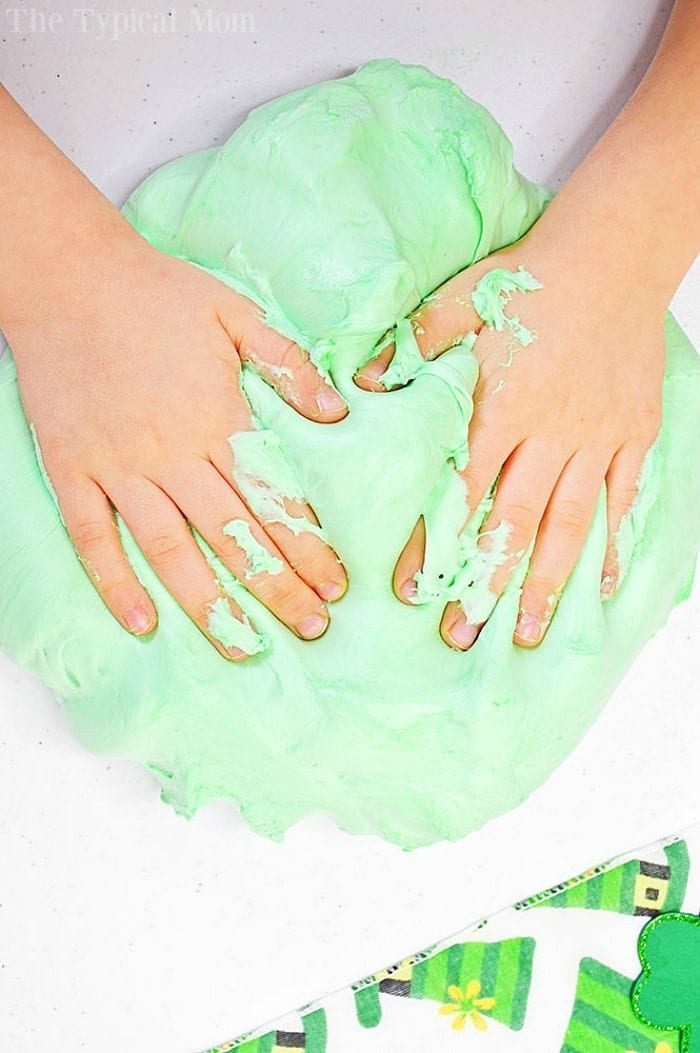 Slime Made and Shaving Cream