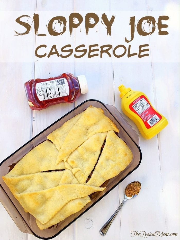 sloppy joe casserole