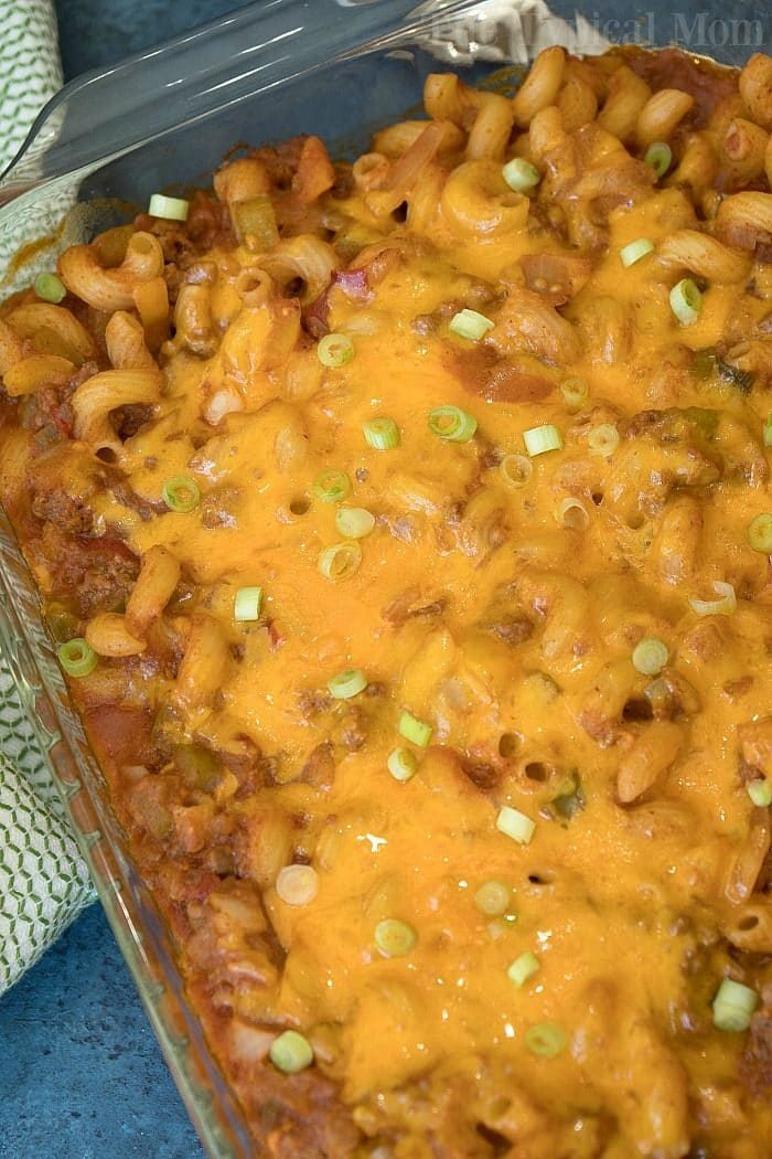 sloppy joe casserole