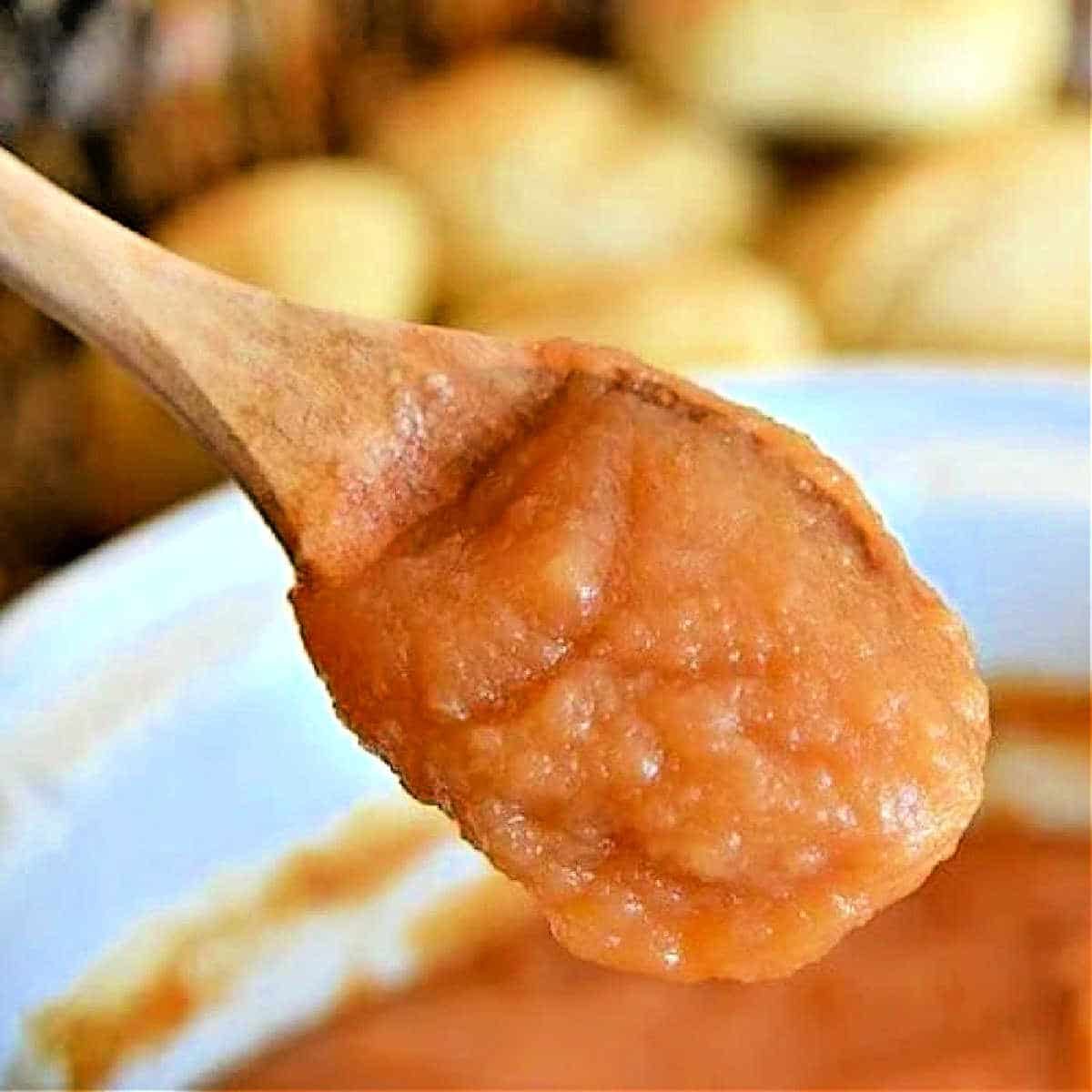 Overnight Crockpot Applesauce