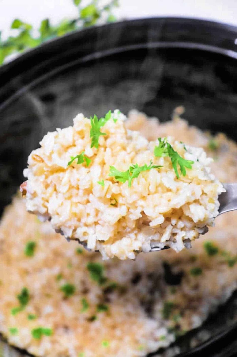 Slow Cooker Brown Rice