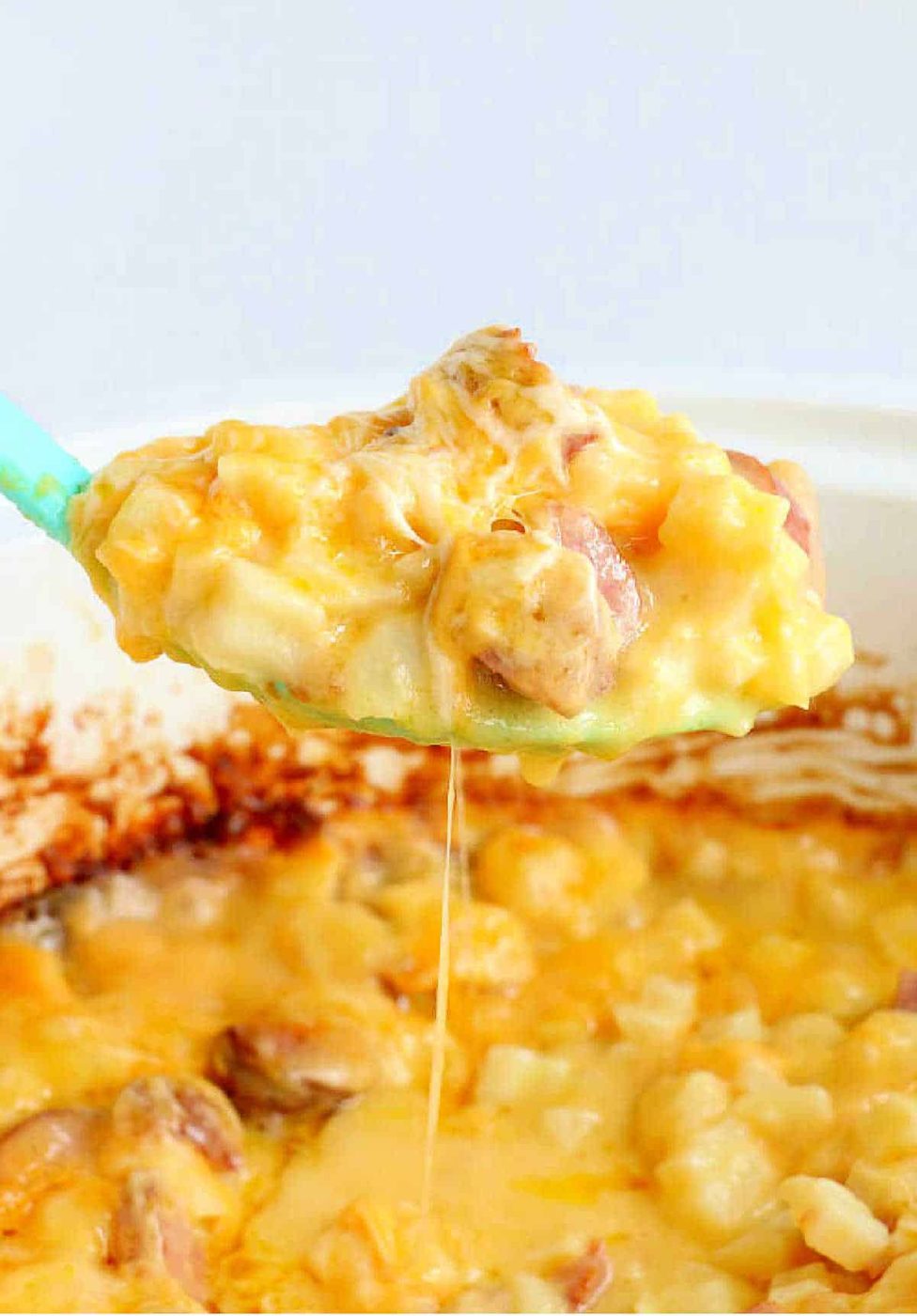 Slow Cooker Cheesy Potatoes, plus Frozen Hashbrowns