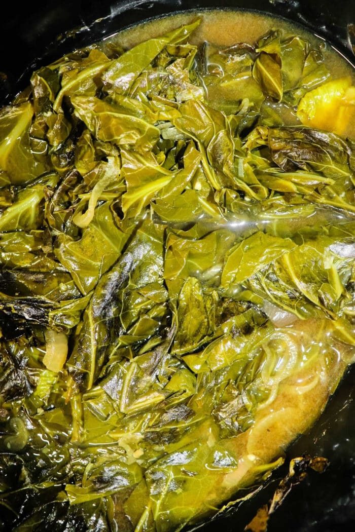 Slow Cooker Collard Greens