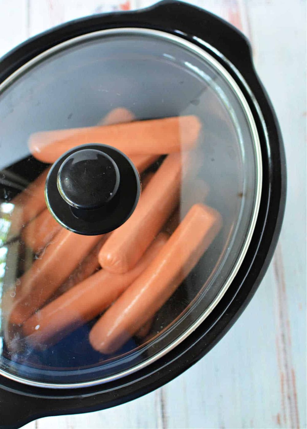 Slow Cooker Hot Dogs on High