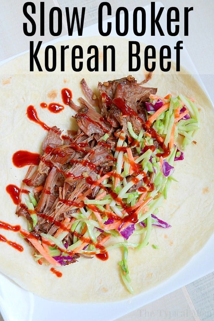 slow cooker korean beef