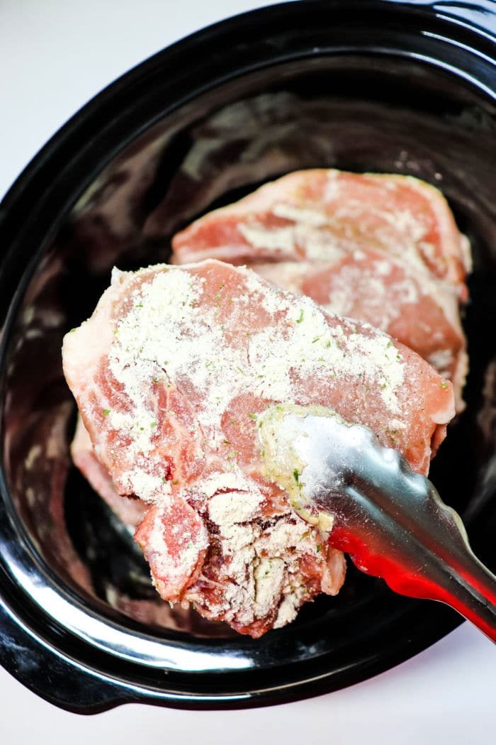 slow cooker ranch pork chops