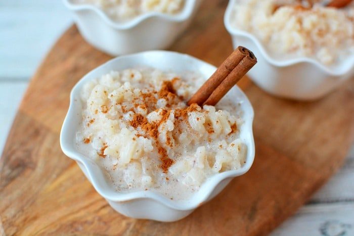 crockpot rice pudding