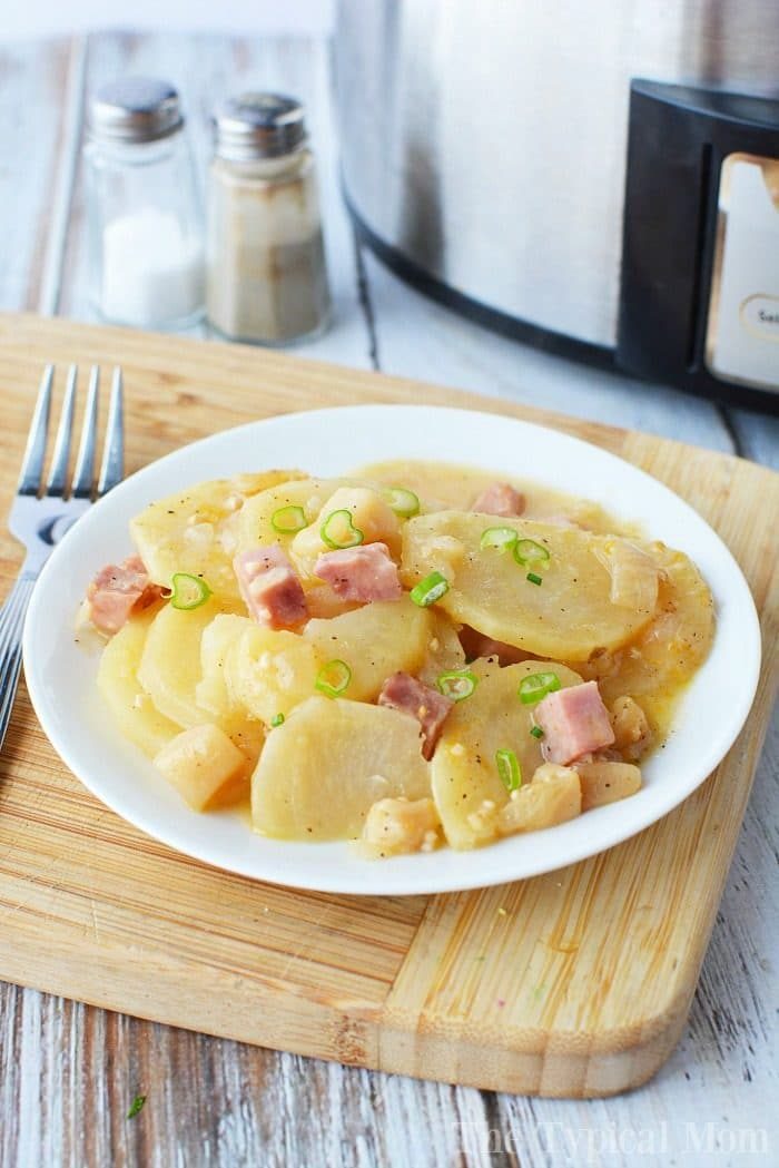 Slow Cooker Scalloped Potatoes 2