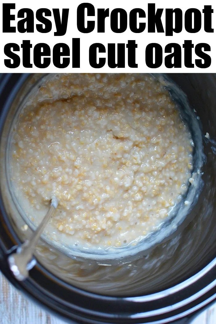 crockpot steel cut oats