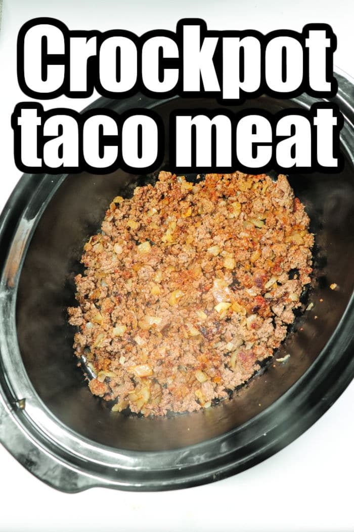 crock pot ground beef
