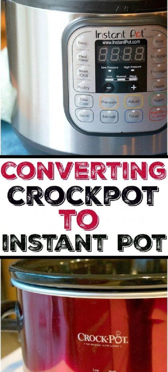 converting crockpot to instant pot