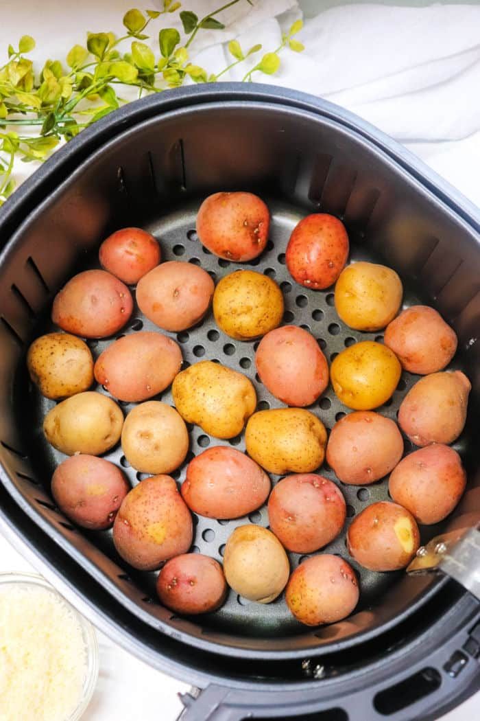 Air Fryer Smashed Potatoes