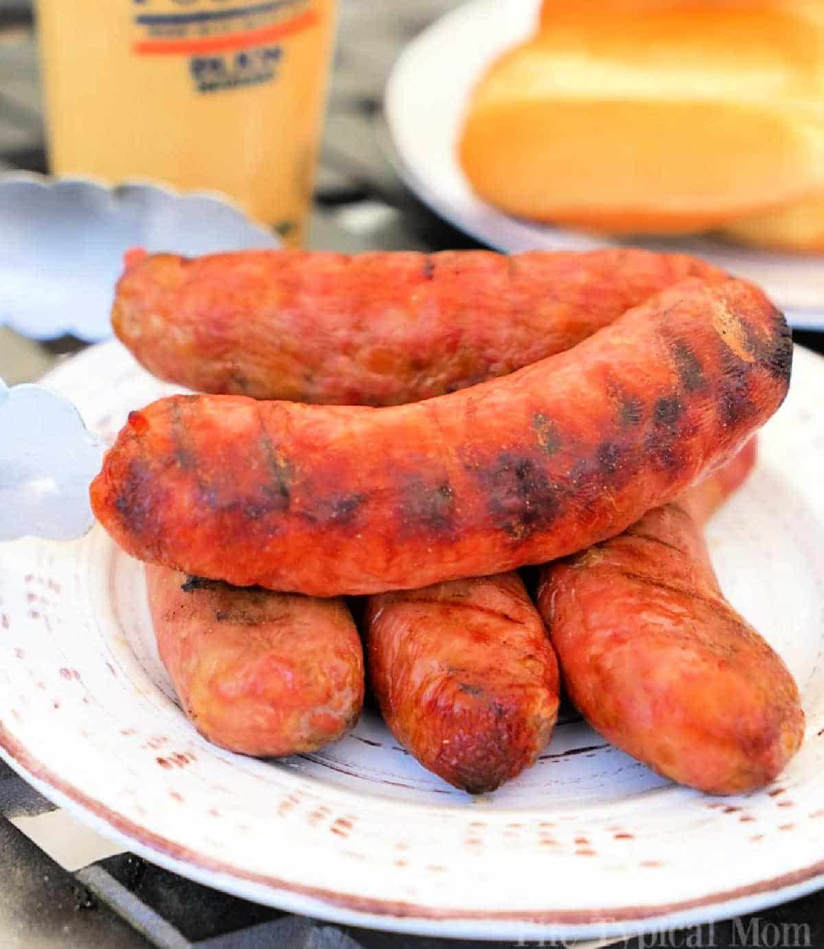 Traeger Smoked Brats
