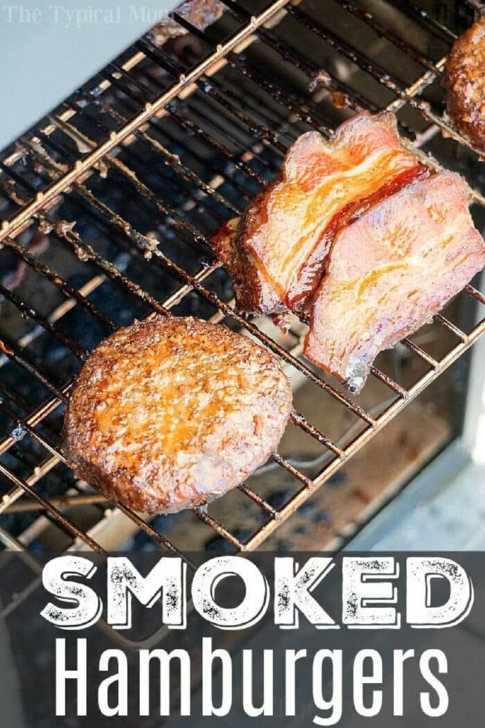 Traeger Smoked Burgers