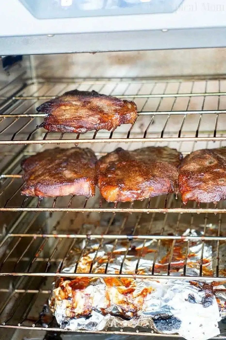 Smoked Pork Steaks