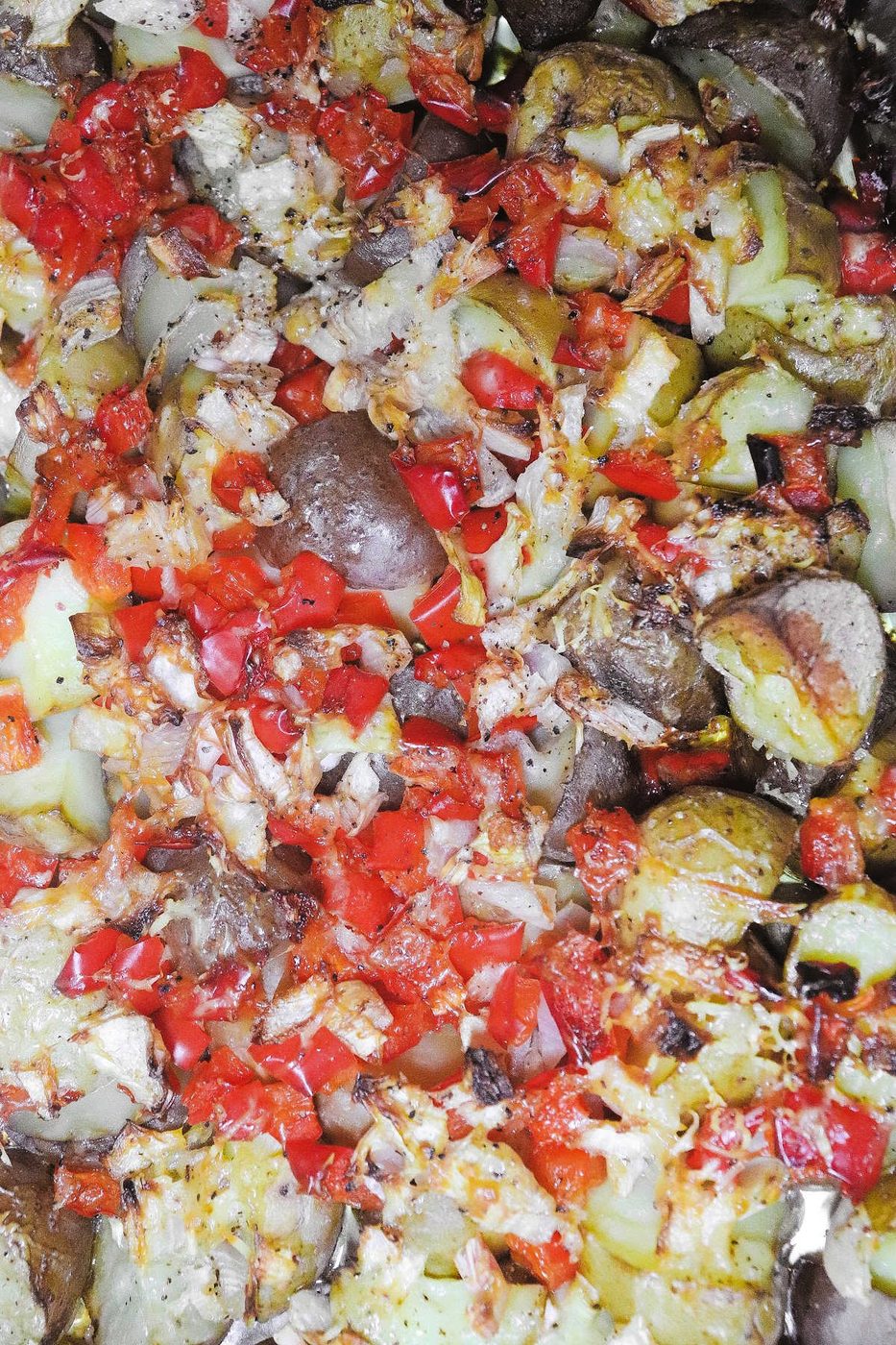 Smoked Cheesy Potatoes