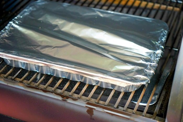 vegetables on the smoker