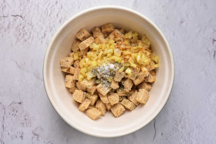 Cornbread Croutons