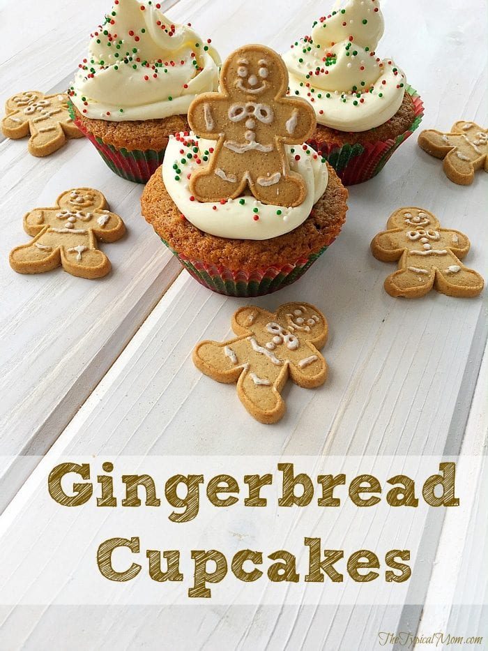 gingerbread cupcakes