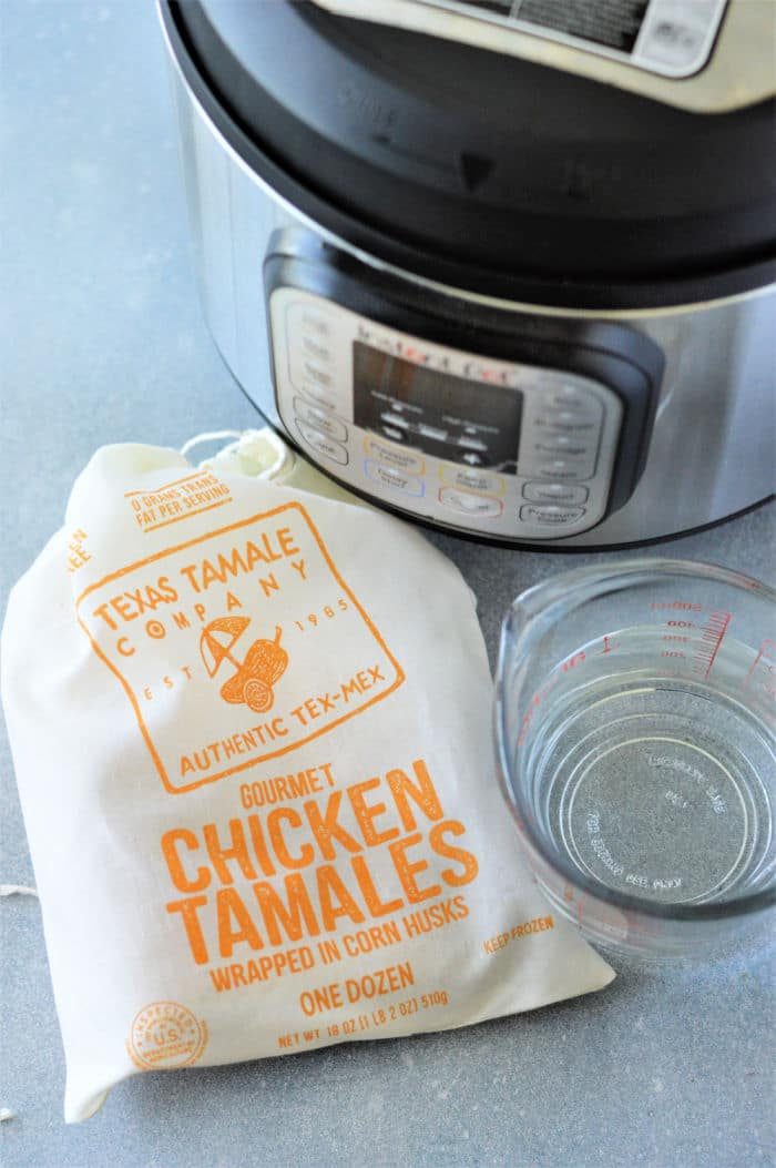 frozen tamales in instant pot