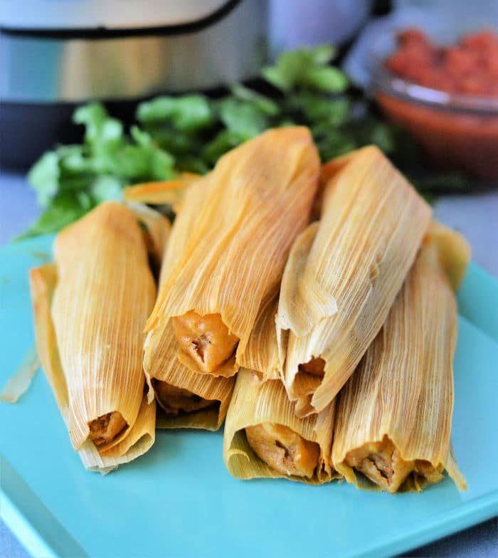 Steam Tamales in Instant Pot