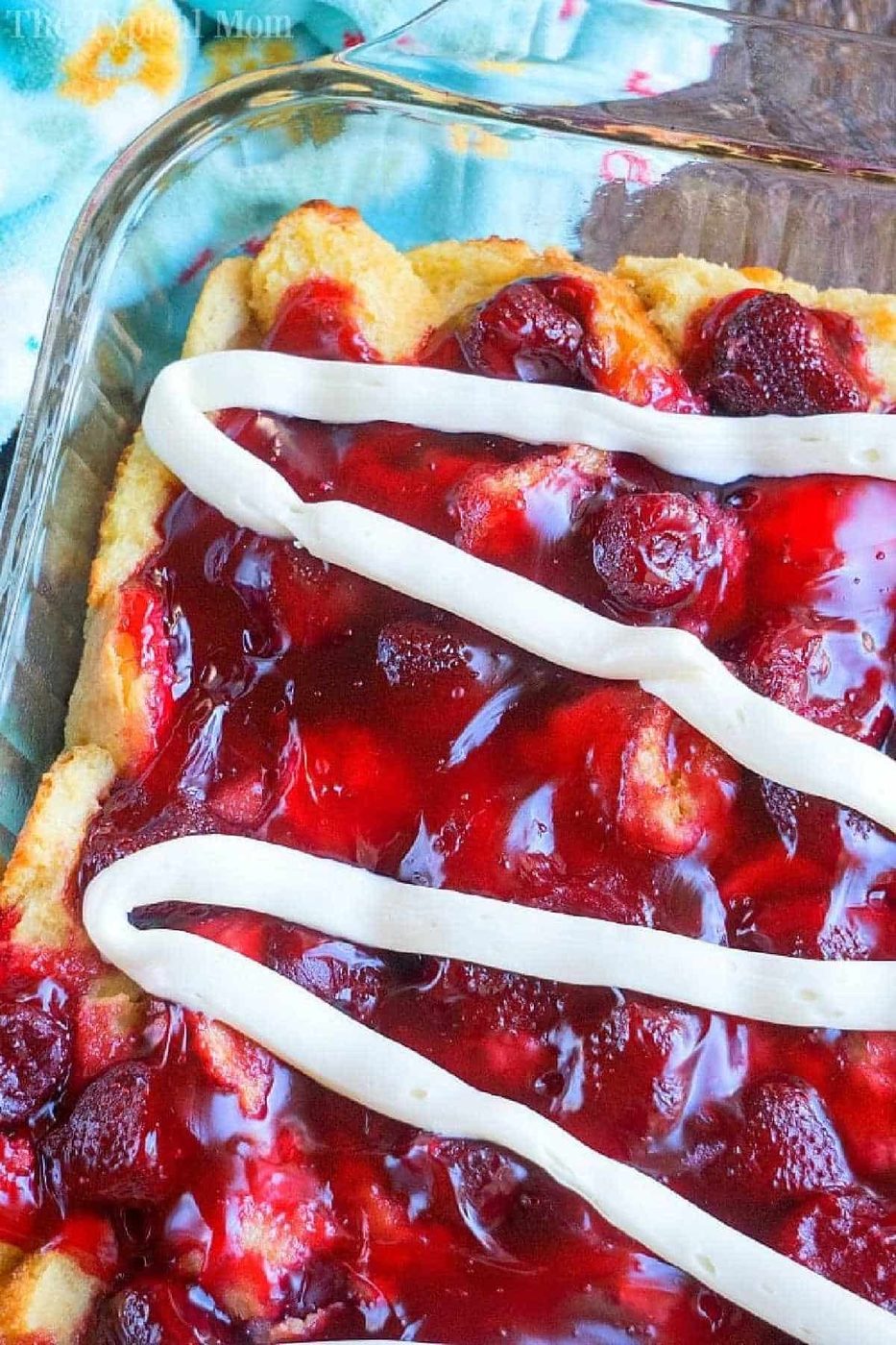 Strawberry Bread Pudding