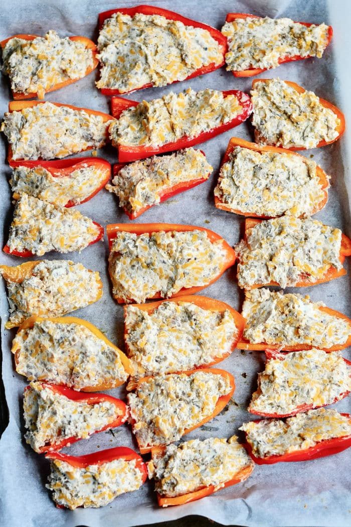 Stuffed Mini Sweet Peppers
