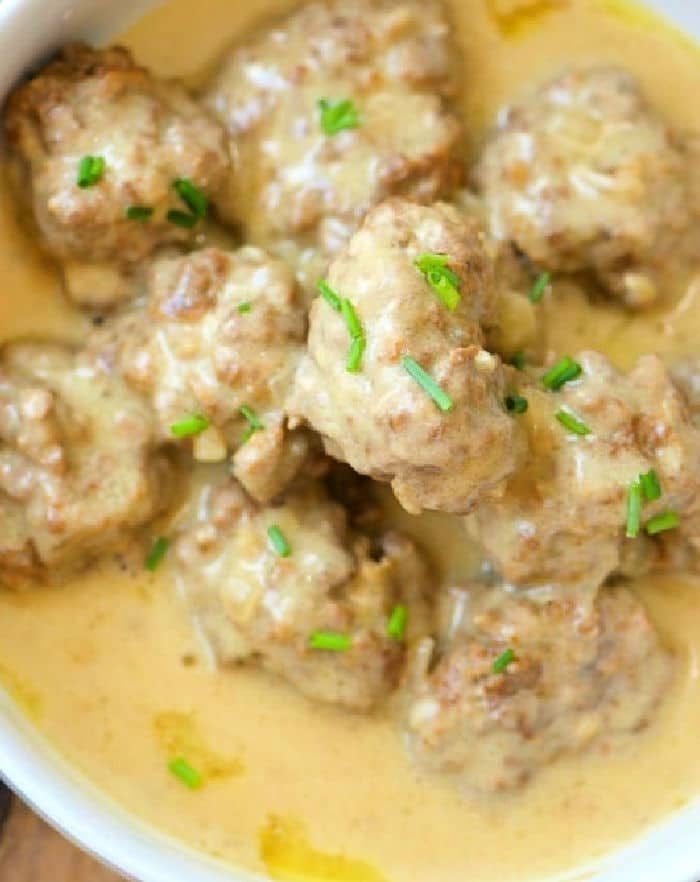 Swedish Meatball Sauce and Sour Cream