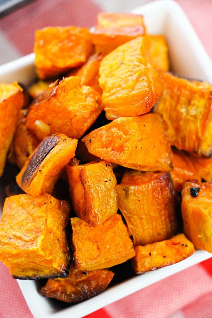 oven Sweet Potato Cubes