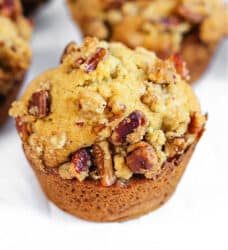 cinnamon sweet potato muffins